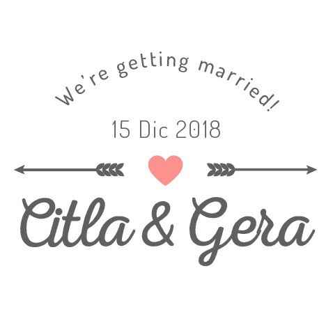 Logo para la boda - 1
