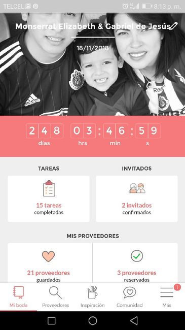 ¿Cuánto falta para que se casen? - 1