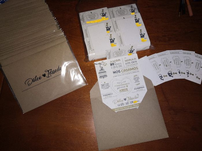 Sobres de papel Kraft