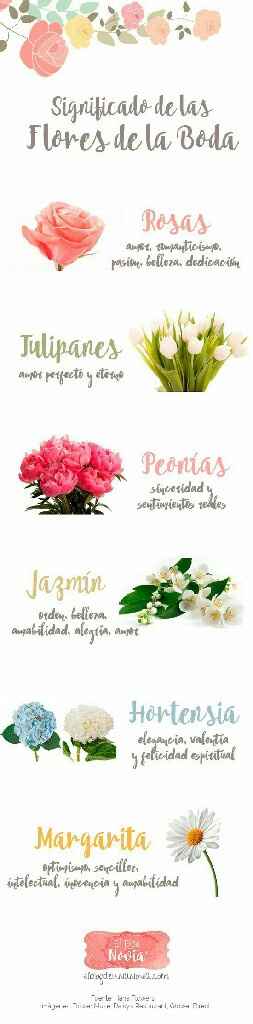 que flores escogeran ? - 1