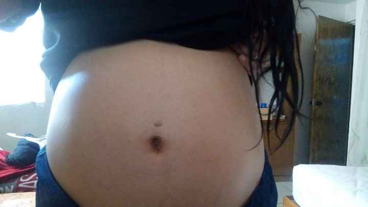 5 meses y dias de embarazo 👶 - 1