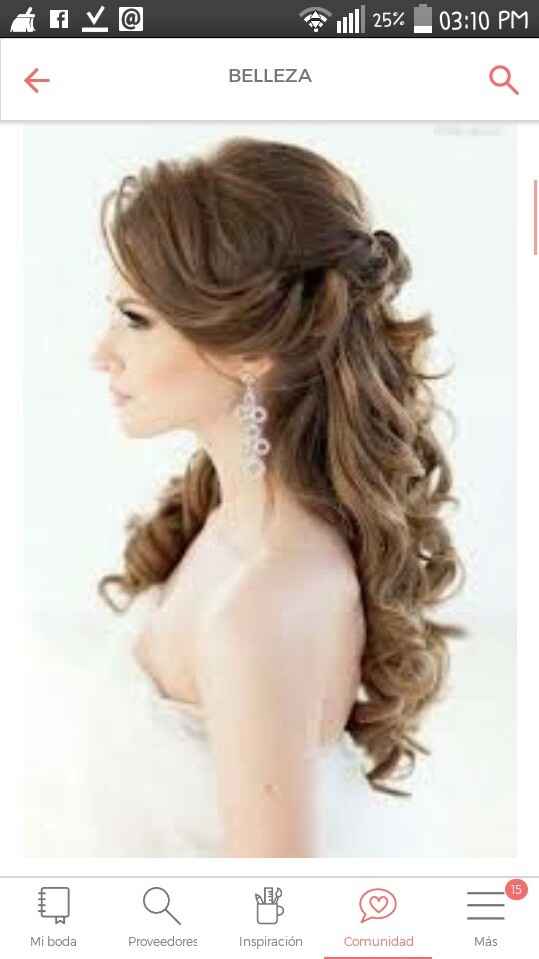 Peinado para mi boda - 1