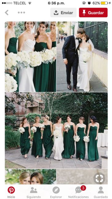 Color de Damas de Honor💚 - 4