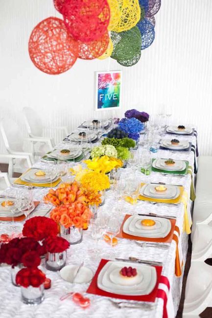 Boda multicolor❤️💛💚💜🖤💓 - 9