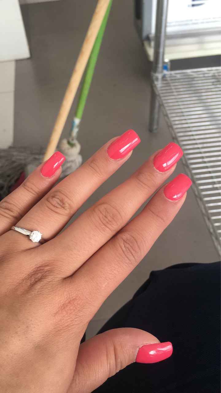 Uñas lindas para mi pedida de mano 💍💅 - 3