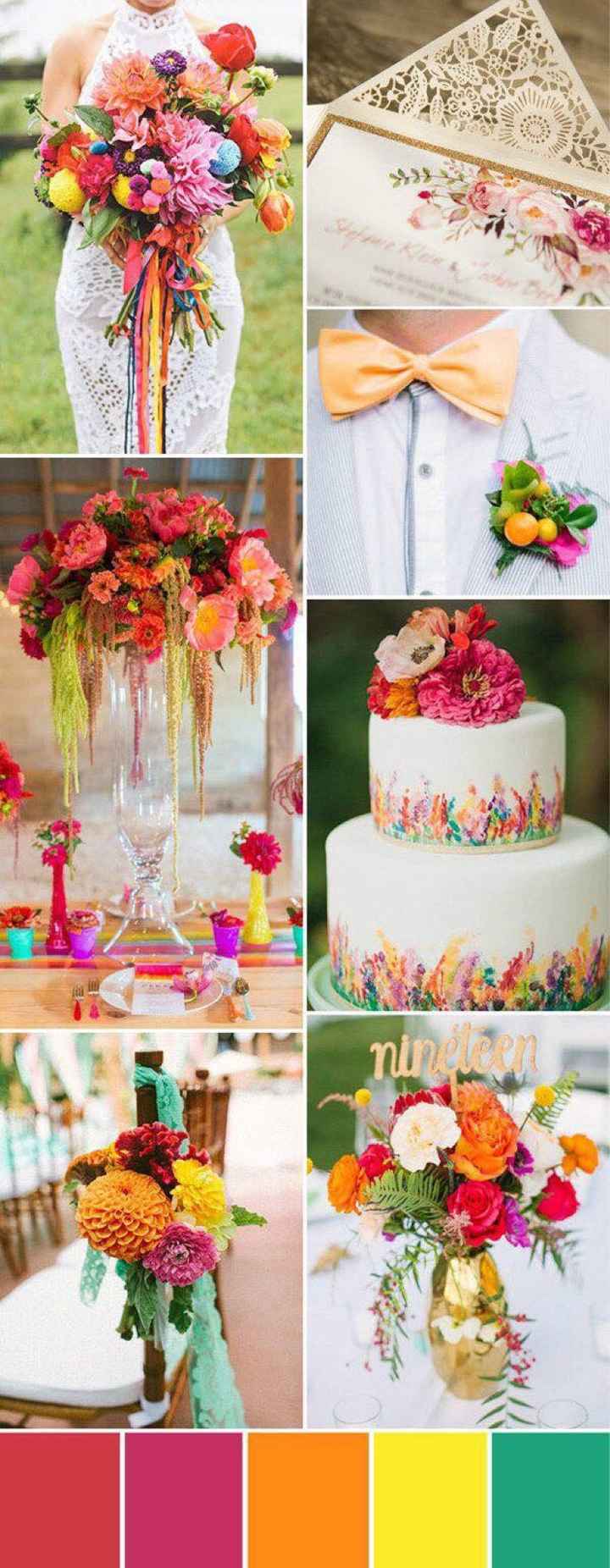 Boda multicolor❤️💛💚💜🖤💓 - 23