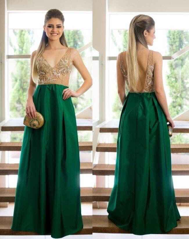 Color verde Esmeralda para mis damas - 8
