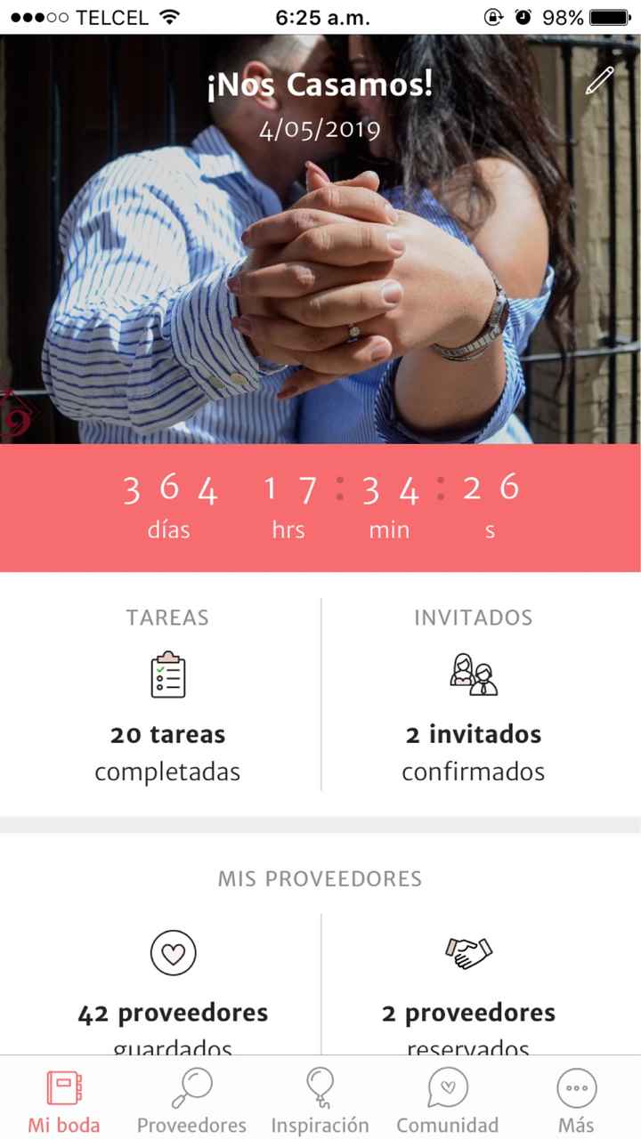 Cuenta regresiva⏳ exactamente a un año!!💍😳 - 1