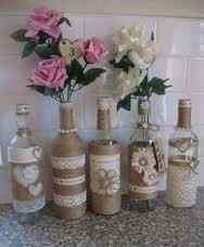 Recuerdo: botellitas rusticas