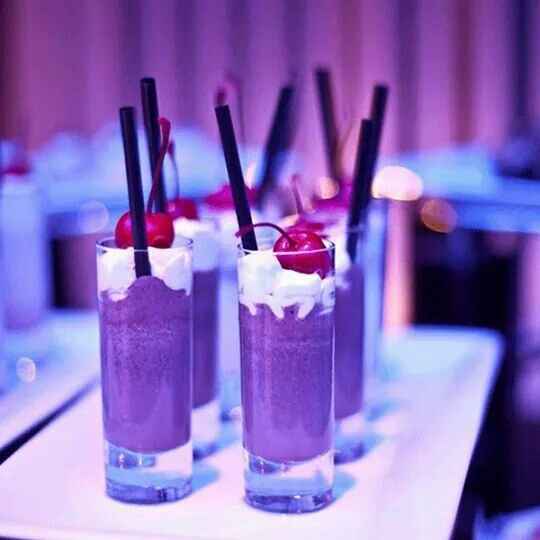 Decoración en tonos morados - 3