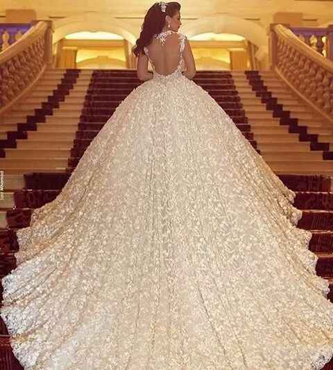 VESTIDO DE NOVIA CORTE PRINCESA