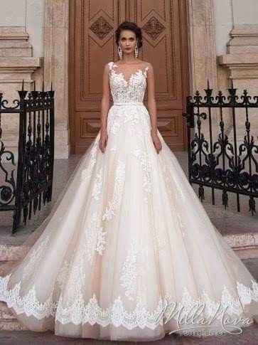 VESTIDO DE NOVIA CORTE PRINCESA