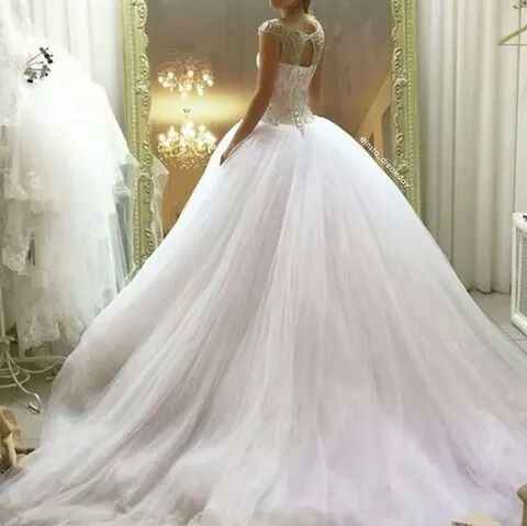 VESTIDO DE NOVIA CORTE PRINCESA