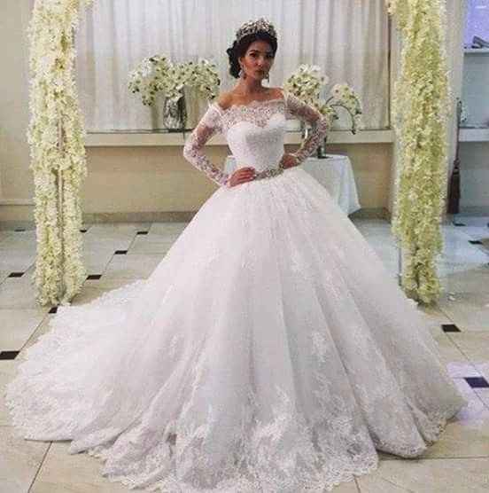 VESTIDO DE NOVIA CORTE PRINCESA