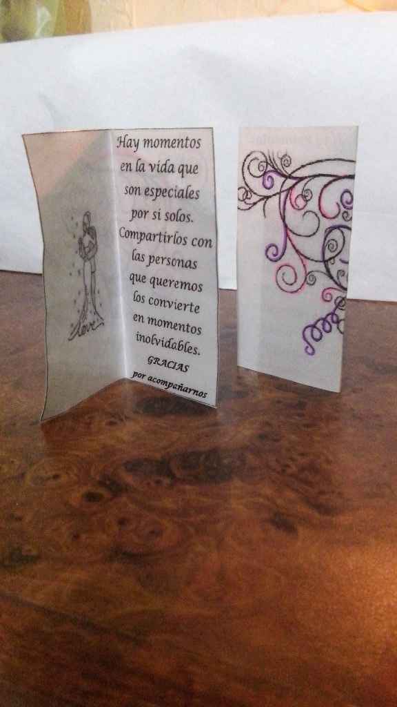 Tarjeta de agradecimiento
