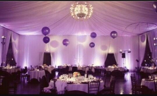 Decoración en tonos morados - 4