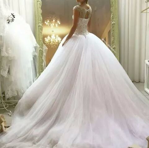 VESTIDO DE NOVIA CORTE PRINCESA