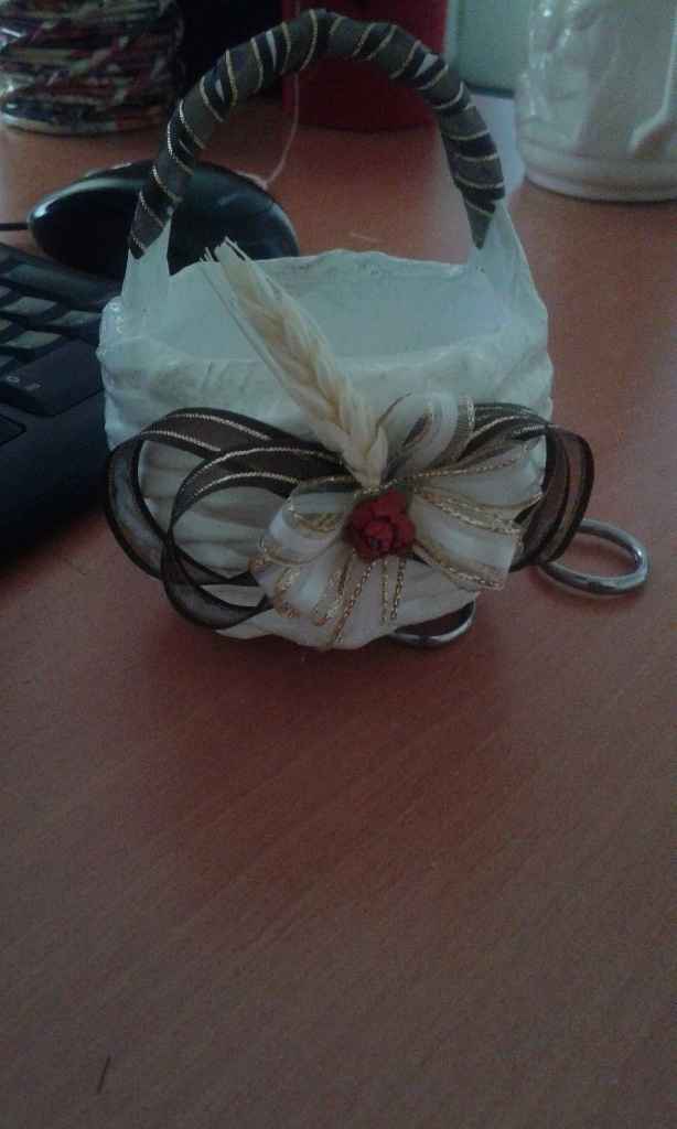 y walaaaa las ameeee... solo falta ponerles,el tul y los dulces por dentro  y claro el pergamino y b