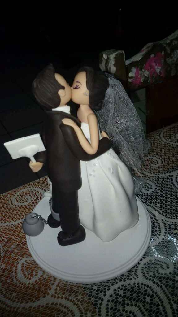 Les presento  mi cake topper - 2