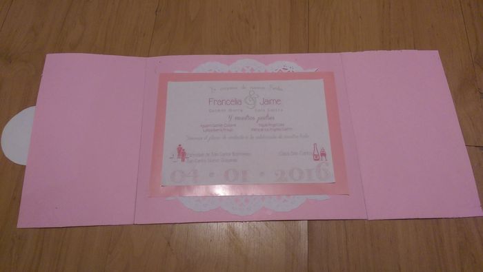 Primera prueba de nuestras invitaciones! sean honestos - 2