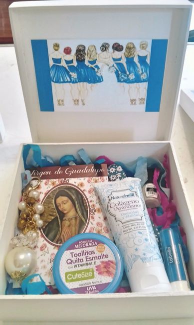 *Cajitas con tarjeta