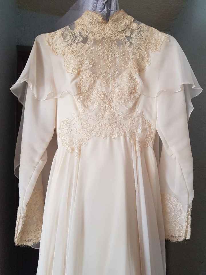 Transformación de vestido de novia 1