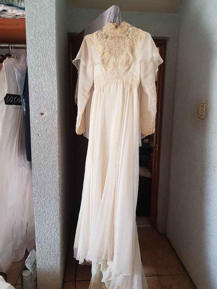 Transformación de vestido de novia 2