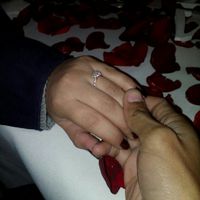 ¿como es su anillo de compromiso? - 2