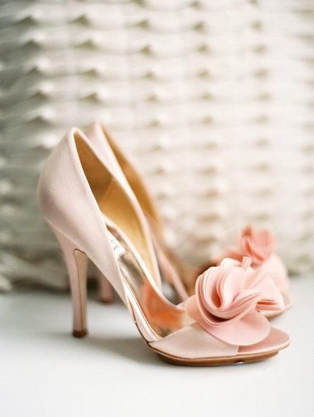 zapatillas color salmon