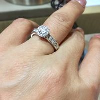 ¿como es su anillo de compromiso? - 1