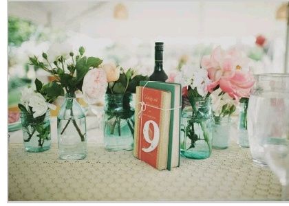 Ideas para colocar la numeracion de  las mesas - 4