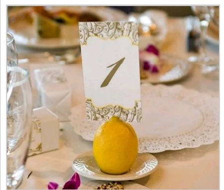 Ideas para colocar la numeracion de  las mesas - 5