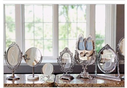 Ideas para colocar la numeracion de  las mesas - 7