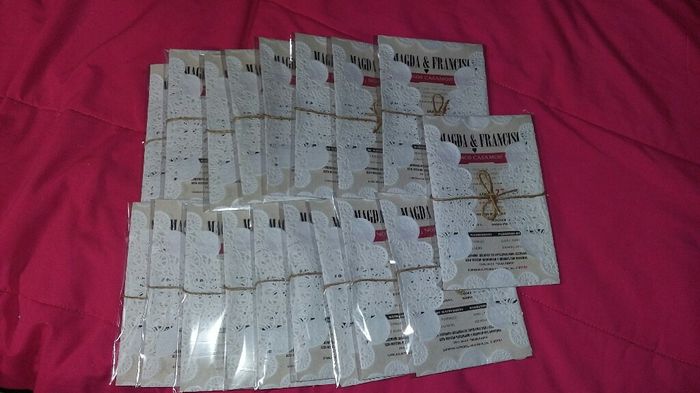 Invitaciones :así quedaron - 2