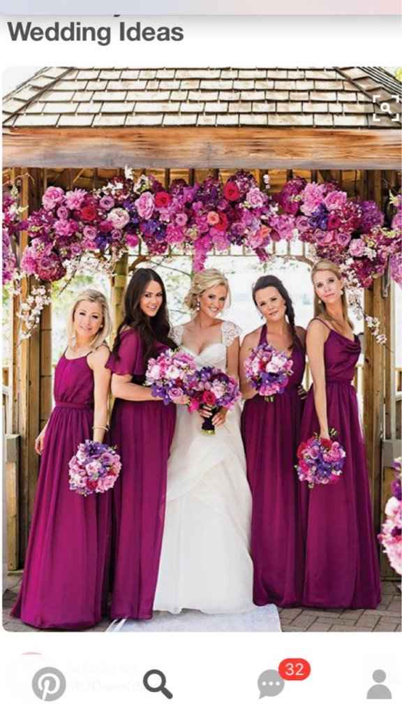 Qué color de vestido usarán sus damas???? - 1