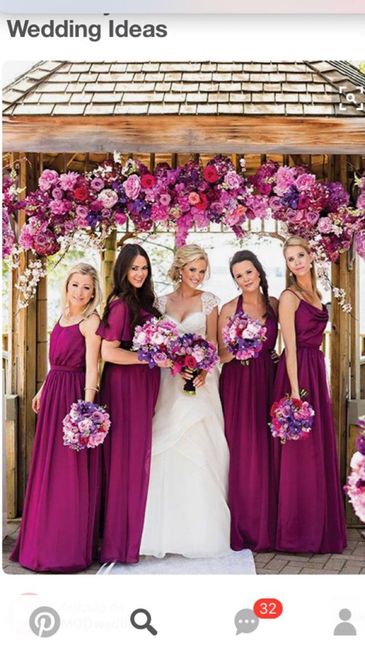 Qué color de vestido usarán sus damas???? - 1