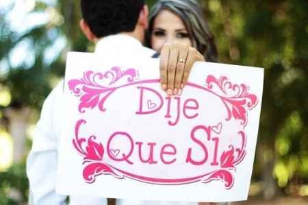 dije que si