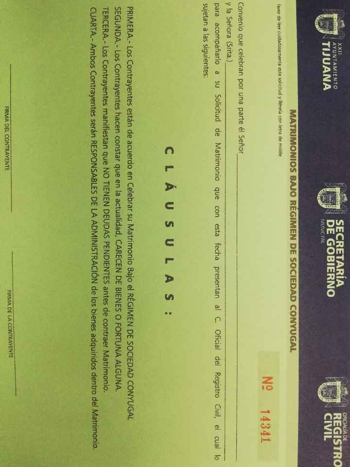 Documentos para boda civil ! - 3
