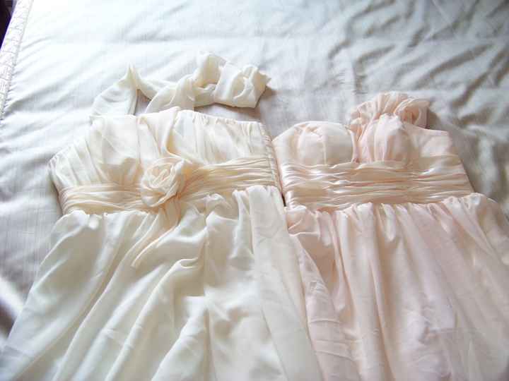 los vestidos de las damas