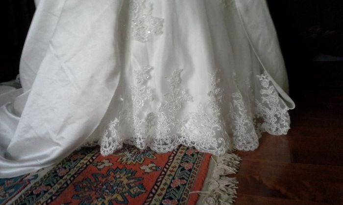 la falda del vestido