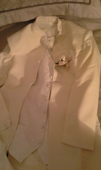 el traje del novio