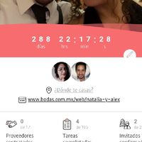 Mi marcador en el primer día del año 2019⏳👰🏻🤵🏻 - 1