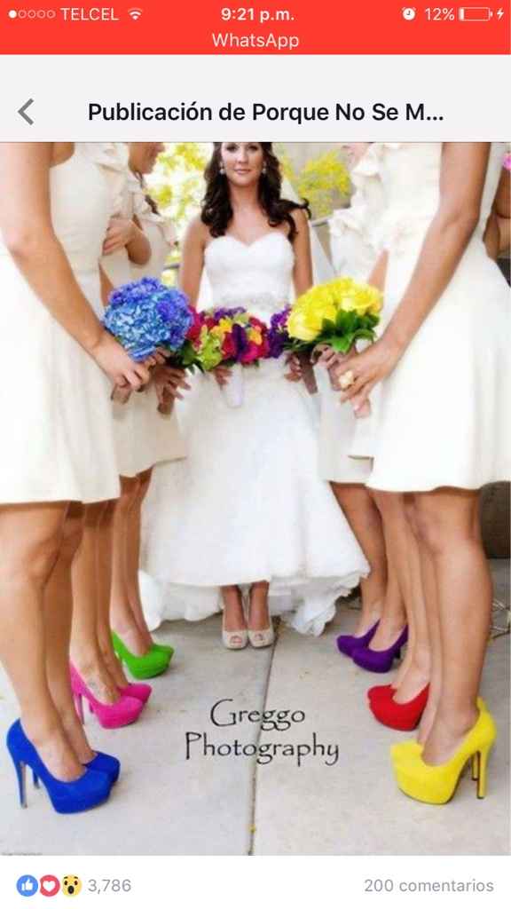 Como seleccionar el color / vestido para las damas - 1