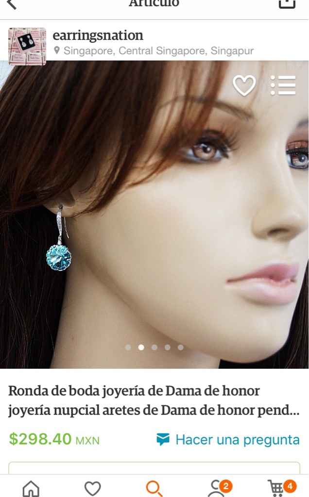 Aretes, donde los puedo encontrar ? - 2