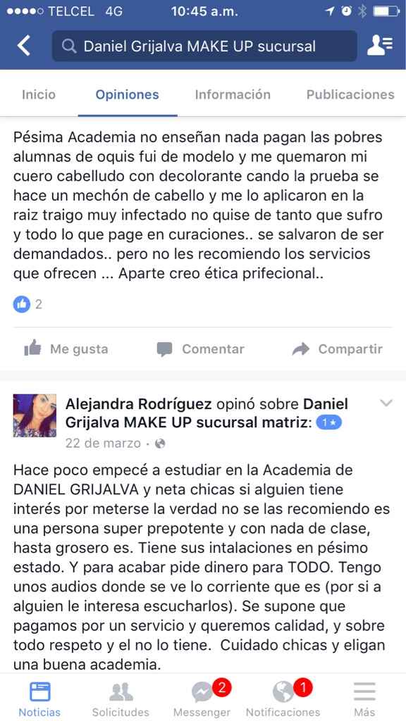 Daniel grijalva... pecimo servicio!!! lean es largo pero se daran cuenta... - 1