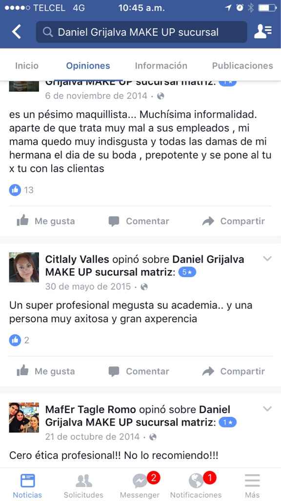 Daniel grijalva... pecimo servicio!!! lean es largo pero se daran cuenta... - 2
