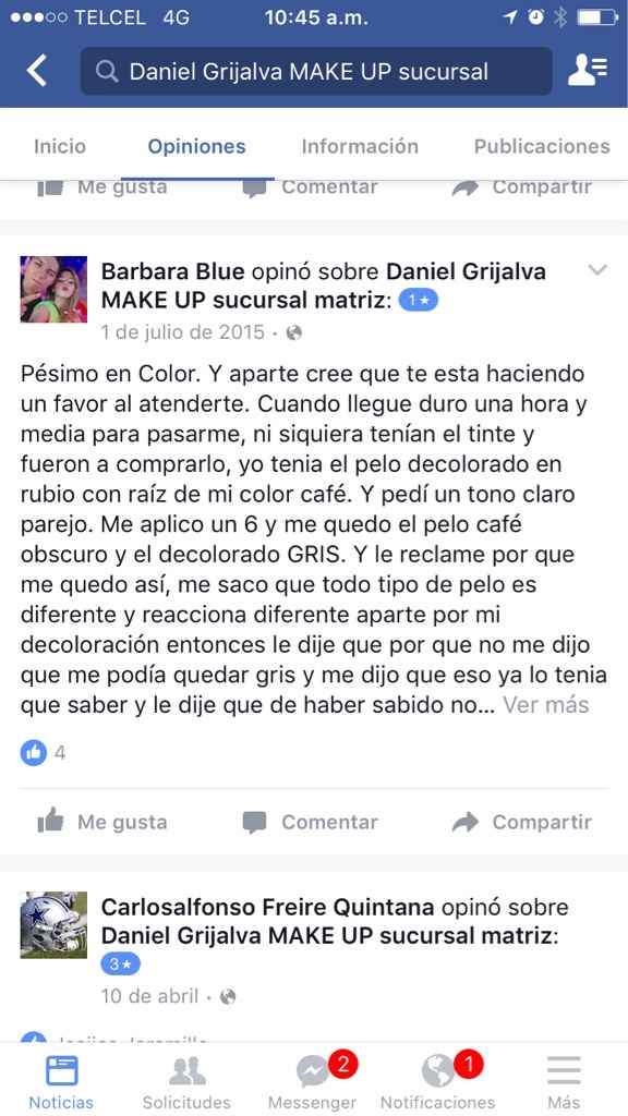 Daniel grijalva... pecimo servicio!!! lean es largo pero se daran cuenta... - 4