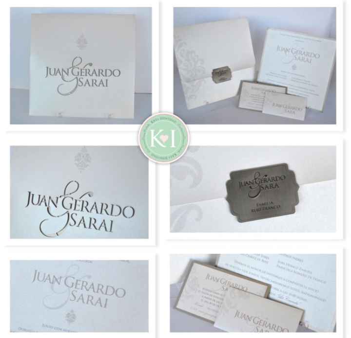 Invitaciones demasiado simples. - 1