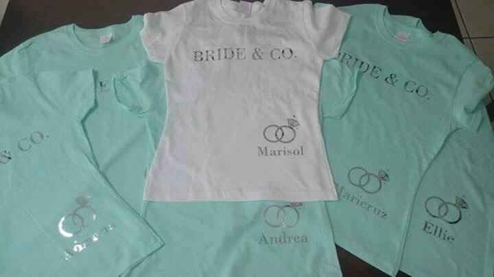 Camisetas para la despedida - 1