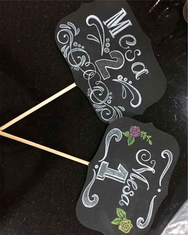 Letrero aquí viene la novia - 1